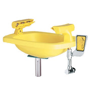 Speakman SE-401 Wall mounted eyewash, yellow plastic bowl