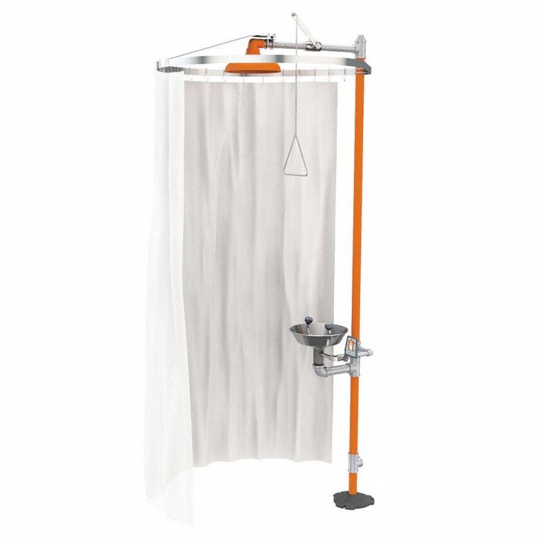 Guardian AP250-015 Eyewash Station Drench Shower Privacy Curtain