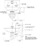 Guardian G1782 Eye/Face Wash Station, Wall Mounted - Updated Part Number: G1780 - Stainless Steel Ball Valve Instead of PVC