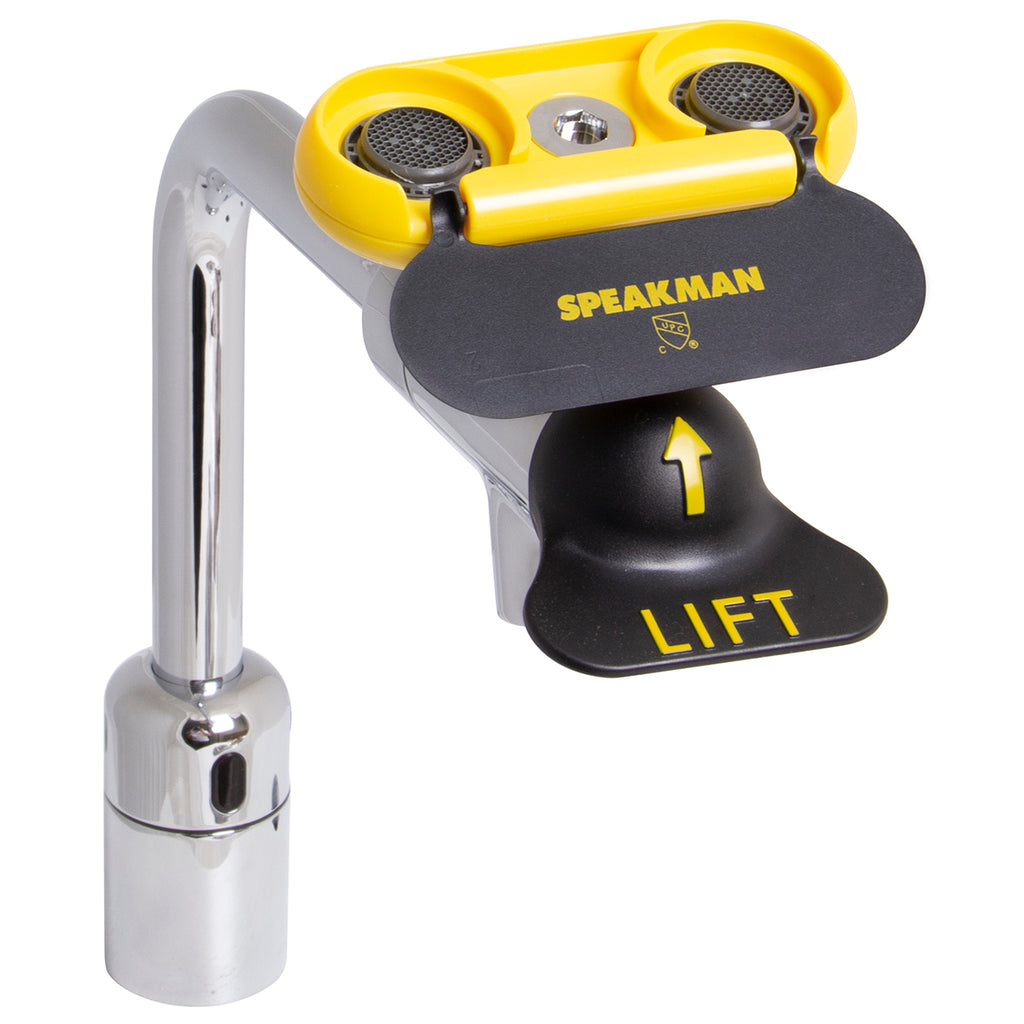 Speakman Eyesaver SEF-18200-8-TMV AC Powered Sensor Eyewash Faucet with 8 In. Sp