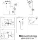 Bradley S19224DC Halo Eyewash Station w/ Stainless Steel Bowl and Dust Cover, Wall Mount