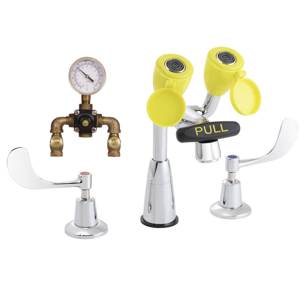 Speakman Eyesaver Classic SEF-1800CA8LFTW Eyewash Faucet with 8 In. Spout with E