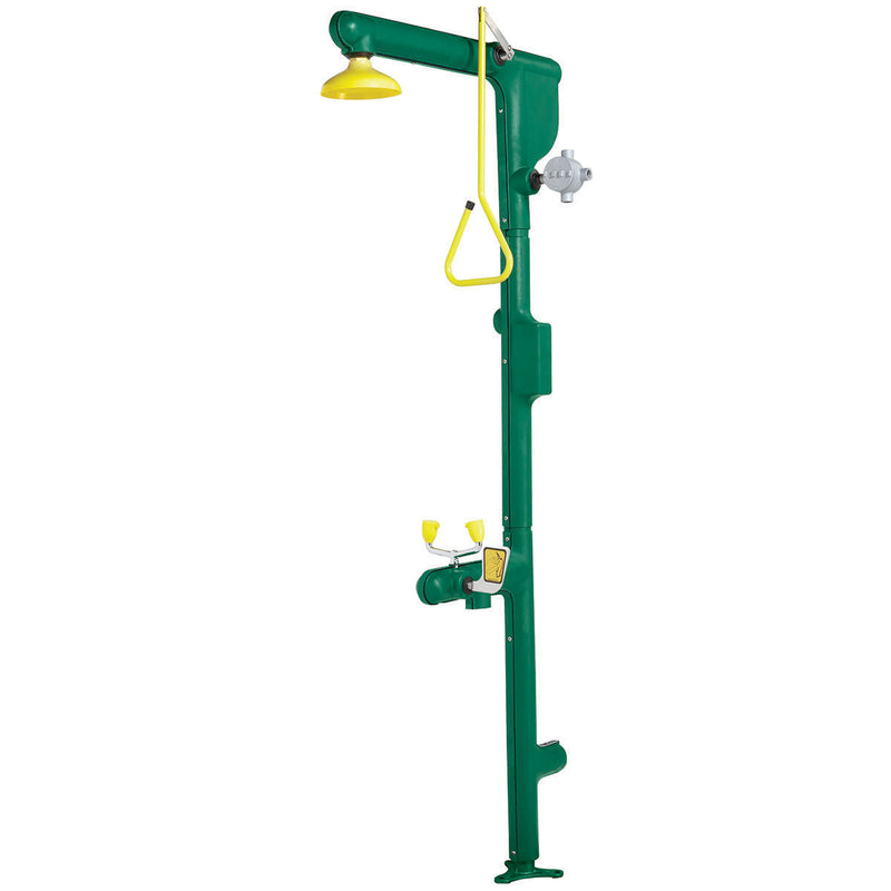 Speakman SE-7000-DH Heat Traced Shower and Eyewash Emergency Combination with Drench Hose - SE-7000-DH