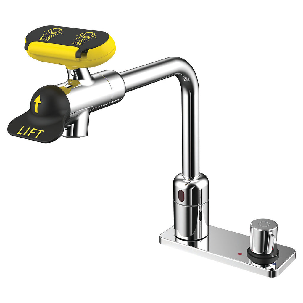 Speakman Eyesaver SEF-18202-8 AC Powered Sensor Eyewash Faucet with 8 In. Spout